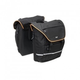 DubbeleSportieveFietstasSPRTVMIKZwartOranje