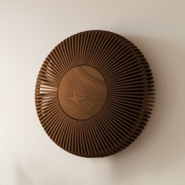 UMAGEClavaupwandlamp49cmhoutdonker