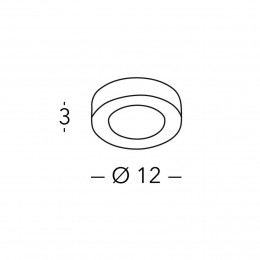 austroluxKolarzClickRplafondlampbladgoud12cmGX53