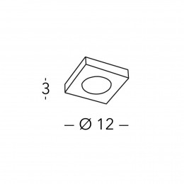 austroluxKolarzplafondlampClickQvintagegoudkleuriglengte12cm