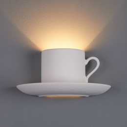 LindbyPocillobeschilderbarewandlampvangips