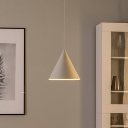 TKLightingHanglampCONO1-lamp25cmbeige