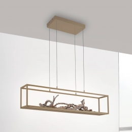 PaulNeuhausLEDhanglampConturazandkleurig105cm