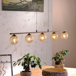 PaulNeuhaushanglampGreta132cm5-lampsmetaalG9