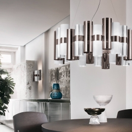 SlampLaLolloLLEDhanglamp80cmtin-wit