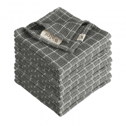 WalraVaatdoekDrywithCubesOffBlack-9stuks