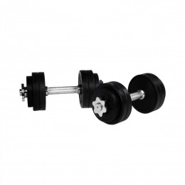 Dumbellset-Halterset-Rubber-30kg-GorillaSports