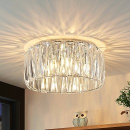 LindbyplafondlampSofiatransparantacryl46cm