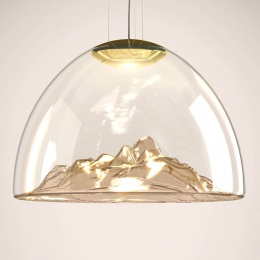 AxoLightAxolightMountainViewLEDhanglampamber-goud