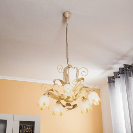 ONLIKroonluchterElenainFlorentijnsestijl5-lamps