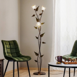 ONLIVloerlampMirandainFlorentijnsestijlbrons