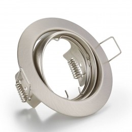 TrioLightingRondeinbouwlampJurainnikkelmat