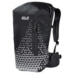 RugzakNighthawk22PackReflectiveGridBlack