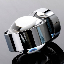 TopLightWandlampPukWallG9chroom