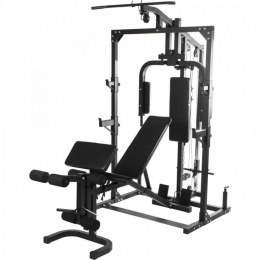 Krachtstation-InclusiefFitnessbank-Homegym-Belastbaartot350kg-GorillaSports
