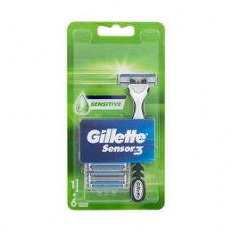 GilletteGilletteSensor3SensitiveScheermesjes-6Mesjes
