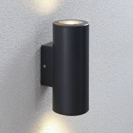 LindbyNatibuitenwandlamp22cmantracietIP54rond