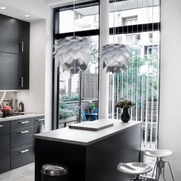 UMAGESilviahanglampmediumstaal