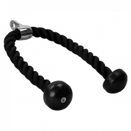 TricepsTouw-68cm-Nylon-ChromenKoppeling-Rope-GorillaSports