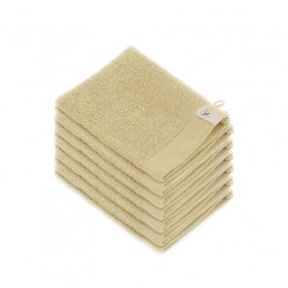 WalraSoftCottonWashandje16x21cm550gramMaisgeel-12stuks