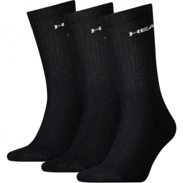 HeadCrewSock3-packBlack-35-38