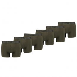 LevisBoxershortsMelangeWBOrganicCotton6-packKhaki-S