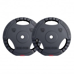 Halterschijvenset2x10kg-Gewichten-Kunststof-30mm-GorillaSports