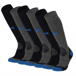 XtremeOutdoorSokkenCompressie6-packMultiGrey-3538