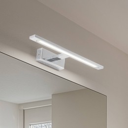 TKLightingLEDwandlampGallerychroomkleurigmetaalbreedte415cmIP44