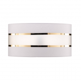 HELAMLampenkapHelenE2740hoogte20cmwitgoud