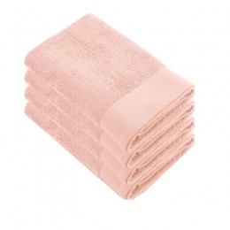 WalraSoftCottonDouchelaken70x140cm550gramRoze-4stuks