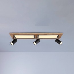 GloboUllaplafondlampmetLEDs5-lamps80x20cm