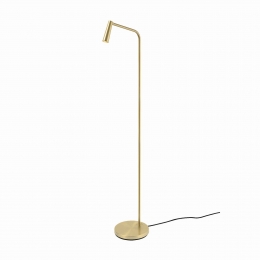 LEDS-C4LEDvloerlampGammagoudmat2700Kstaal