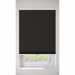 FenstrDubbelPliss45mmLotEspressoVerduisterend