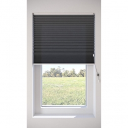 FenstrPlissgordijnRayaAntracietLichtdoorlatend