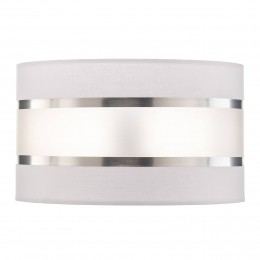 HELAMLampenkapHelenE2725hoogte15cmwitzilver