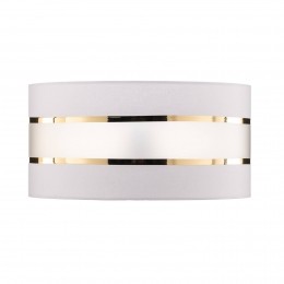 HELAMLampenkapHelenE2740hoogte20cmwitgoud