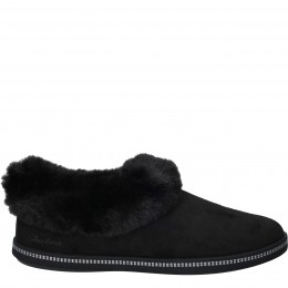 SkechersCozyCampfireWinterNightsPantoffelsDamesZwart