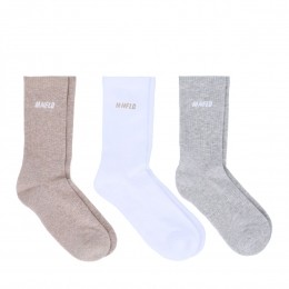 Multicolor3-packsokken