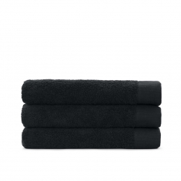 CinderellaHanddoekWeekend60x110cm550grZwart-3Stuks