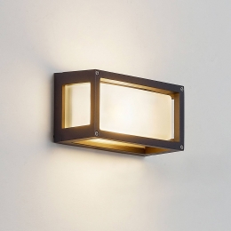 LucandebuitenwandlampAureliengrijsmetaal125cmIP54