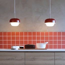 DybergLarsenhanglampHaipotdonkerrood