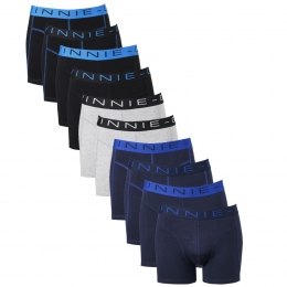 Vinnie-GBoxershortsVoordeelpakket10-packBlackBlueGrey-M