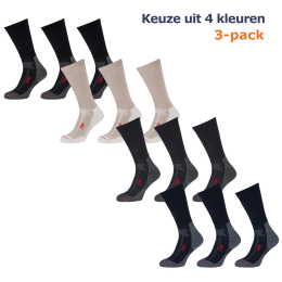 STAPPWandelsokkenTechnoBostonAllSeason3-packZwart-3942