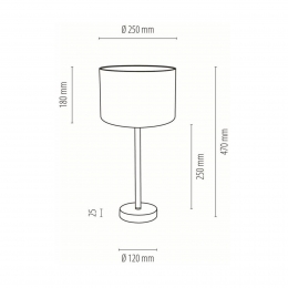 BRITOPTafellampPauw25cmgroen
