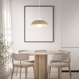 GloboHanglampLowezandkleurigmat38cmmetaal