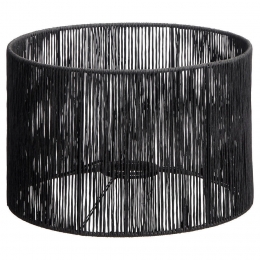 LampenkapAraZwartPapier25cm