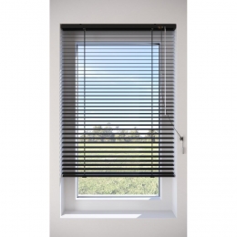 FenstrAluminiumJaloezieAlixZwart25mm