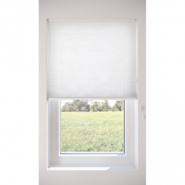 FenstrDubbelPlissgordijnLouWitTransparant