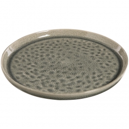 DinerbordHammeredBlauwGroen-27cm